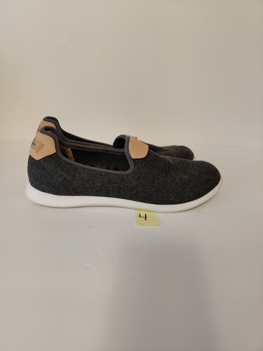 QVC Revitalign Orthopedic Slip-On Women’s Casual Sneakers in Dark Gray 9.5